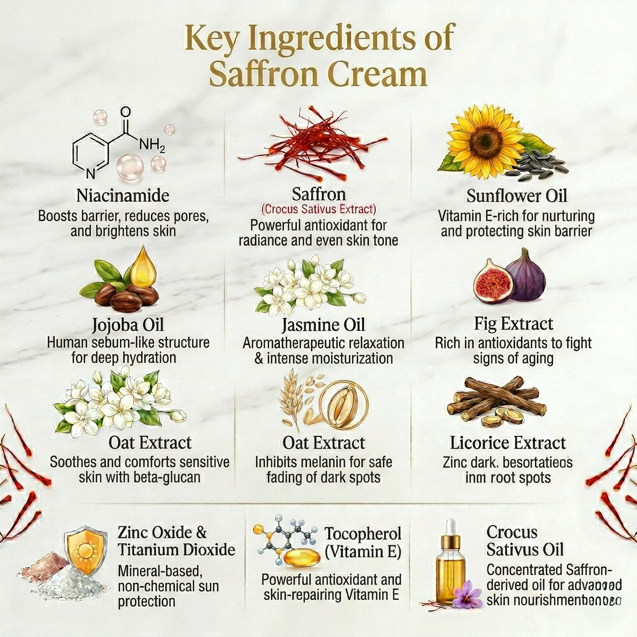Saffron Cream (Organic Zafran)